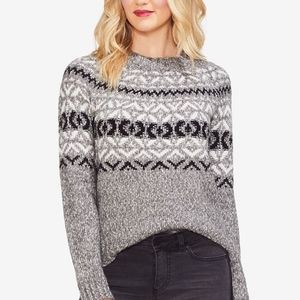 Vince Camuto Fairisle Crewneck Sweater